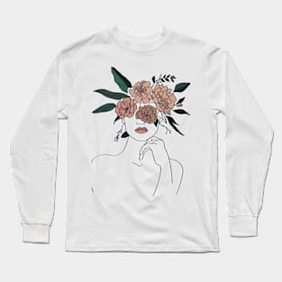 Crown flowers Long Sleeve T-Shirt